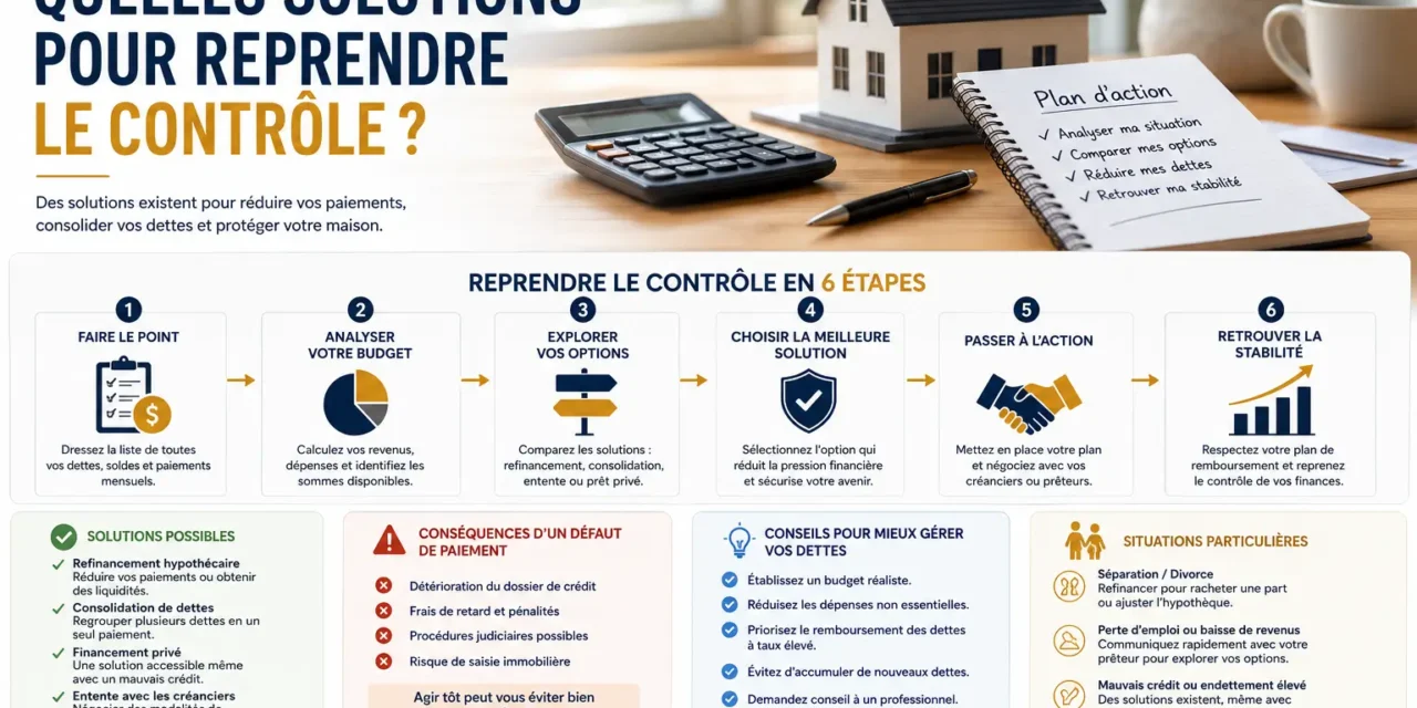 Hypothèque et dettes : quelles solutions pour reprendre le contrôle ?